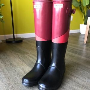 Hunter Rain Boots Size 8